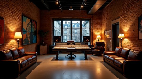 Des studios d'enregistrement créatifs dans le 10e arrondissement de Paris