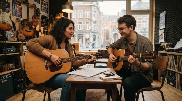 Top conseils pour sélectionner un cours de guitare à Lille